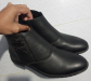 Men's High Neck Boot Shoe with Zipper